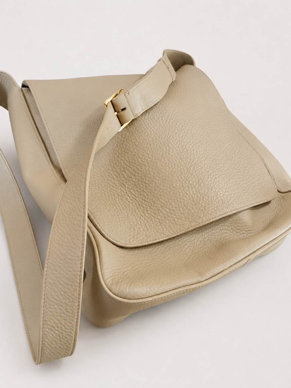 The Row Calfskin Avery Bag